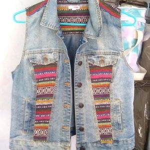 Cute Jean vest